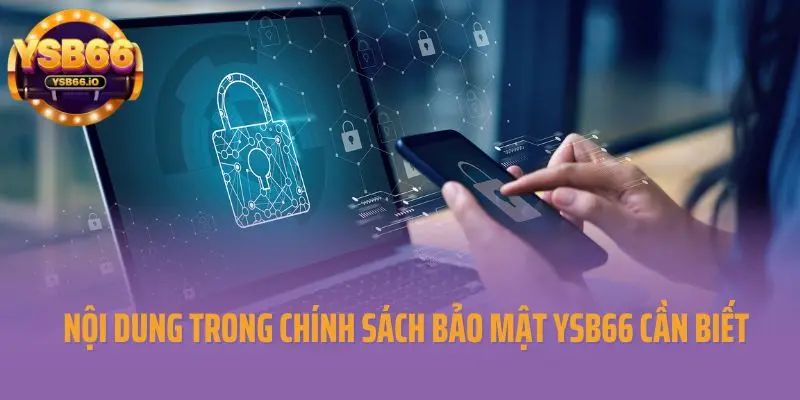 Nội dung trong chính sách bảo mật YSB66 cần biết